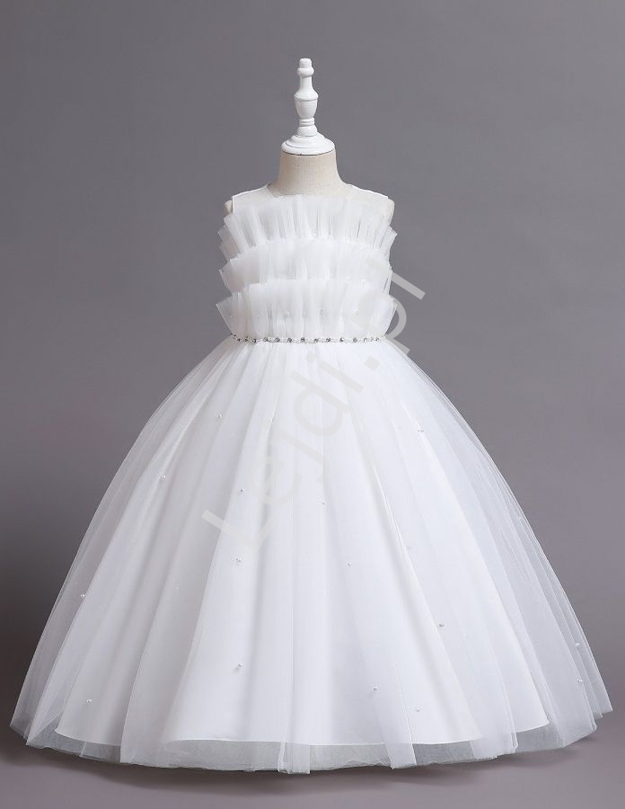 biała sukienka komunijna