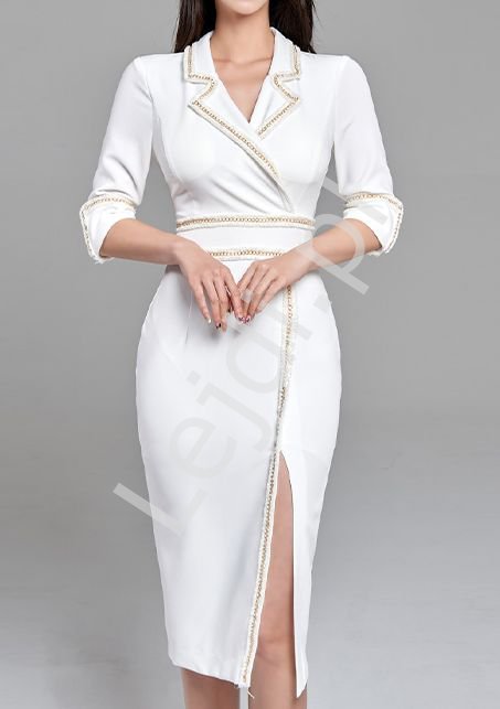 biała sukienka