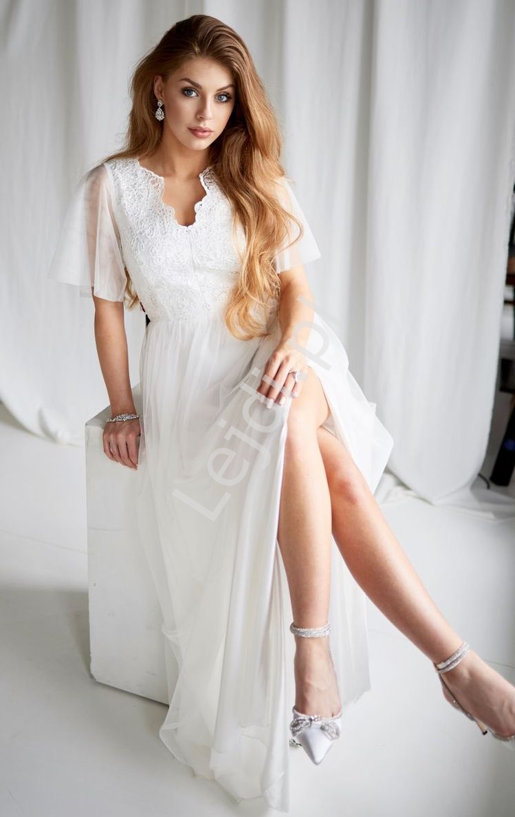 suknia biała na ślub cywilny