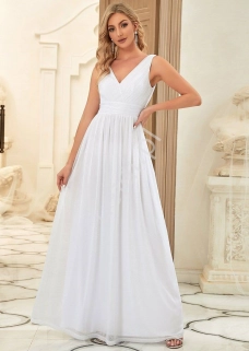 biała sukienka wieczorowa