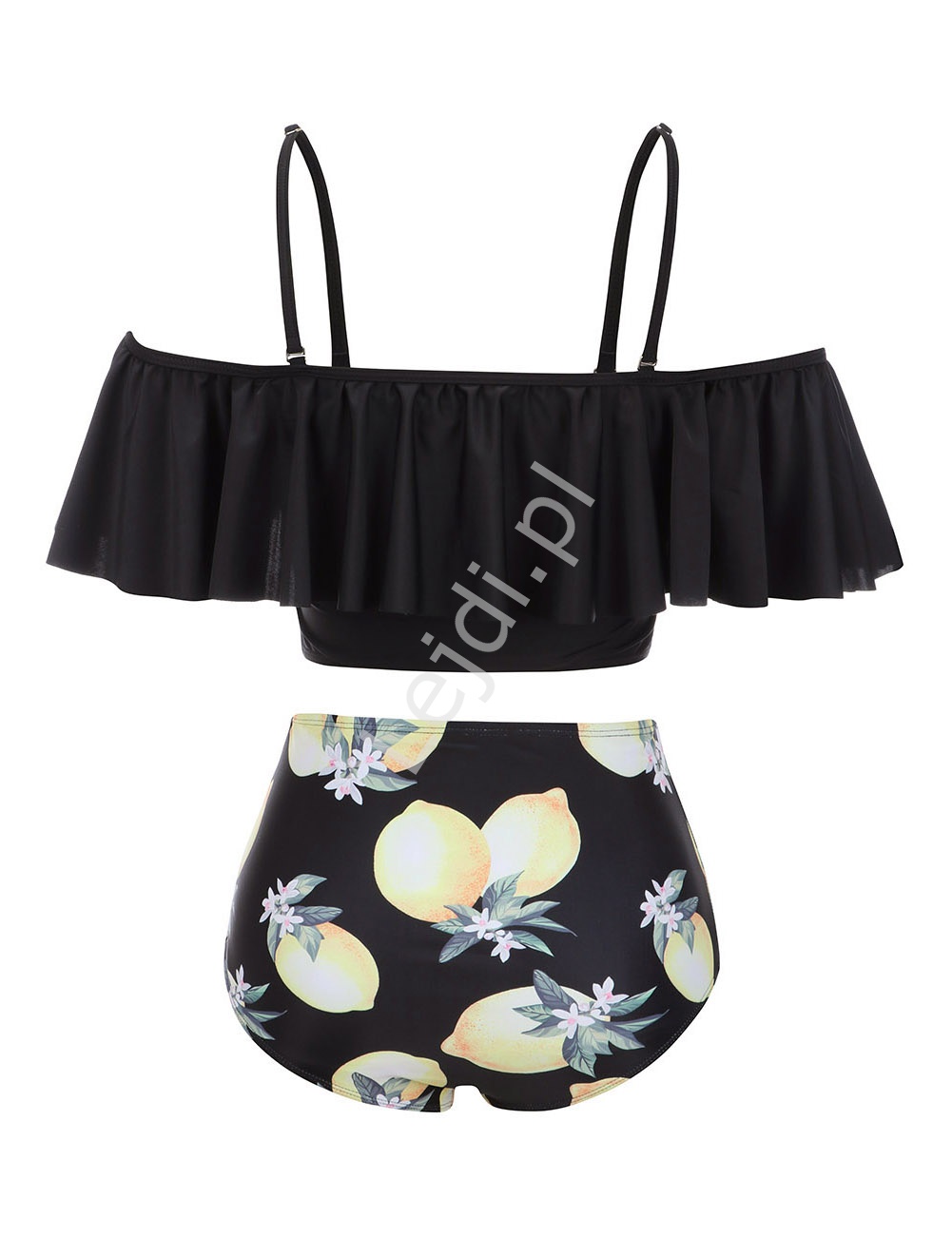 Bikini damskie z cytrynami 5238