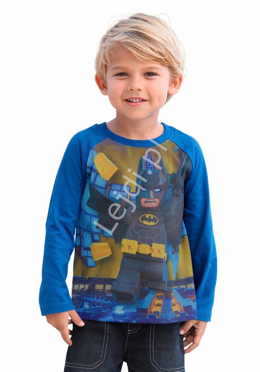 Bluzka chłopięca z Batmanem Lego