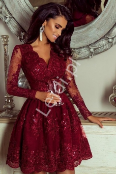 Sukienki długie brudny róż Sukienki długie brudny róż