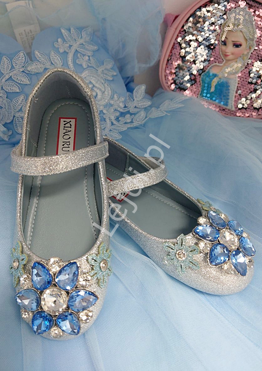 buty z kryształkami dla dziewczynki