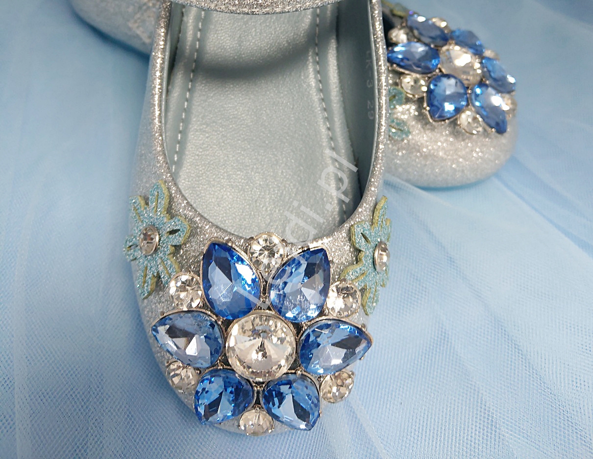 buty z kryształami dziewczynka