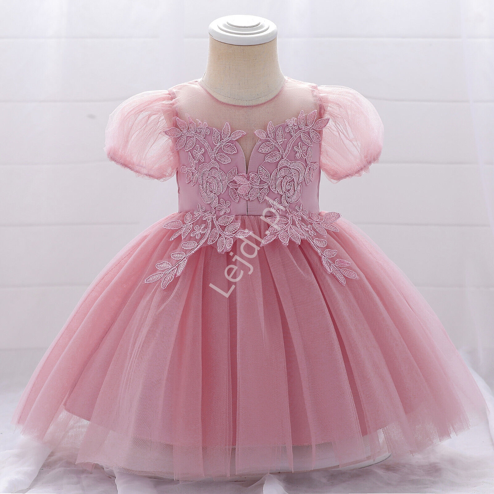 sukienka różowa dla dziewczynki