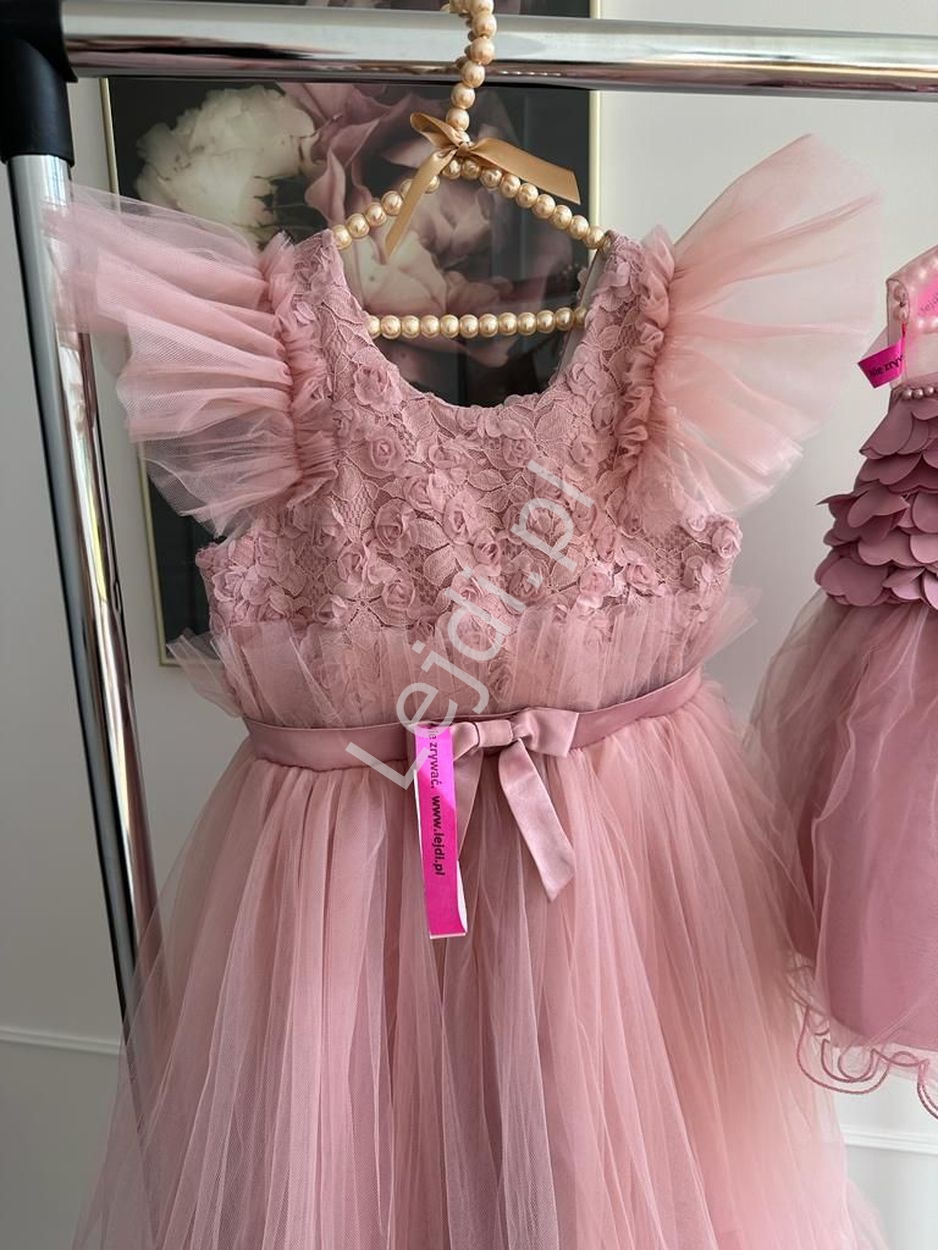 różowa sukienka dla dzieci