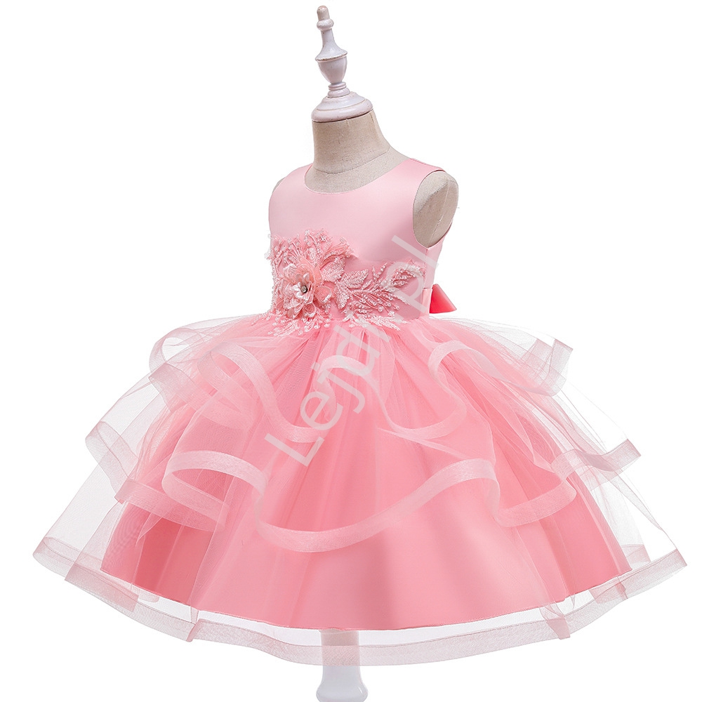 sukienka dla dziewczynki różowa