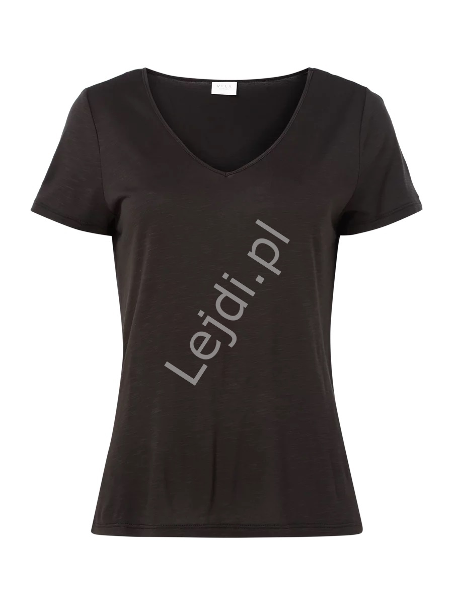 Czarny T-shirt Vila - Lejdi