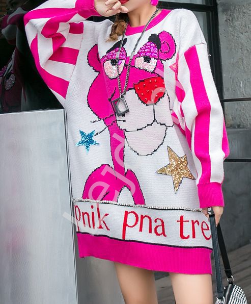 tunika pink panther