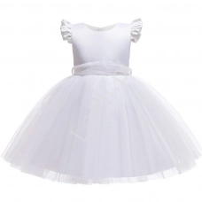 biała sukienka dla dziewczynki