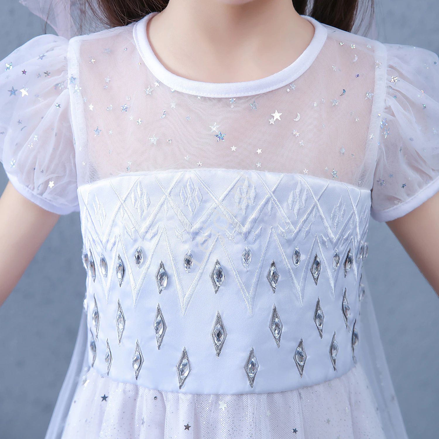 Frozen sukienka na bal, przebranie na bal karnawałowy, strój Elsy 1706