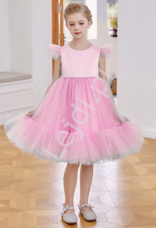 sukienki dla dziewczynek różowe