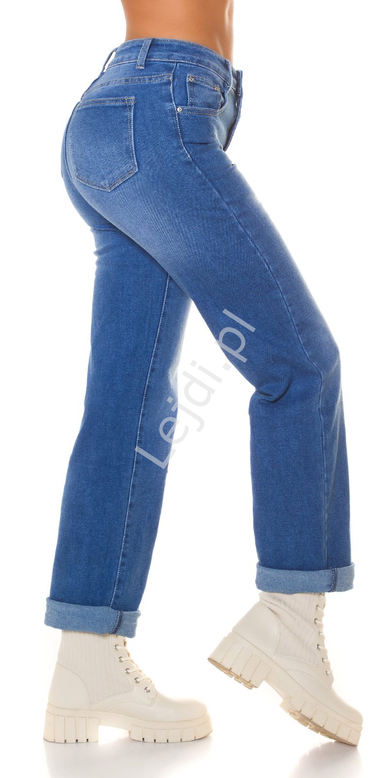 damskie jeansy bootcut