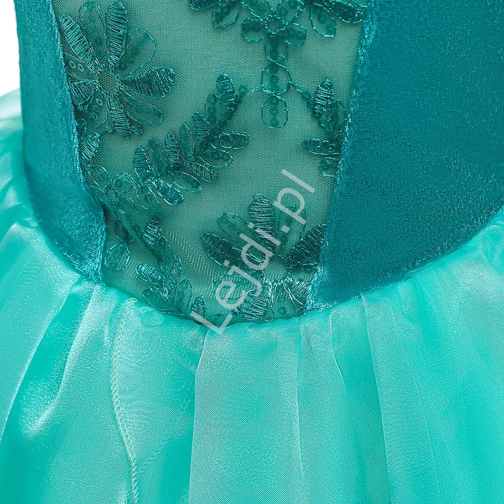 Karnawałowa sukienka Mała Syrenka, strój karnawałowy Arielka