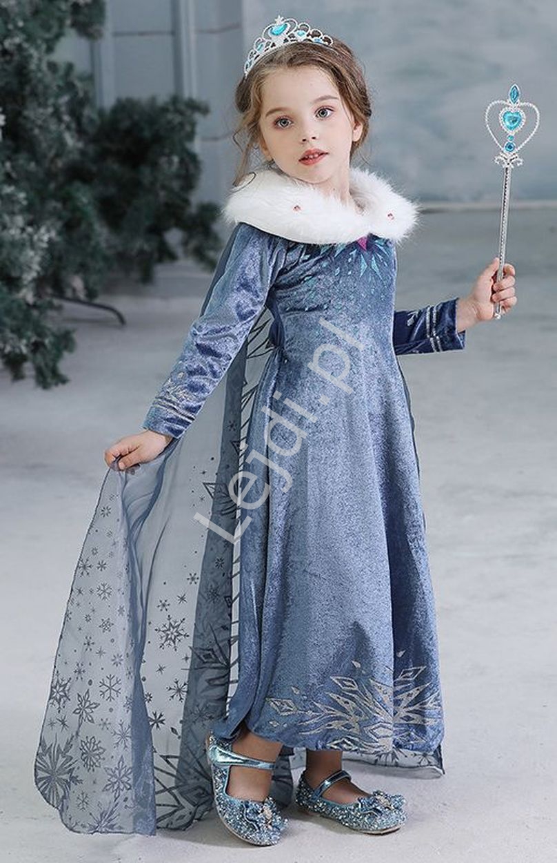 Kostium Kraina Lodu - Frozen Elsa
