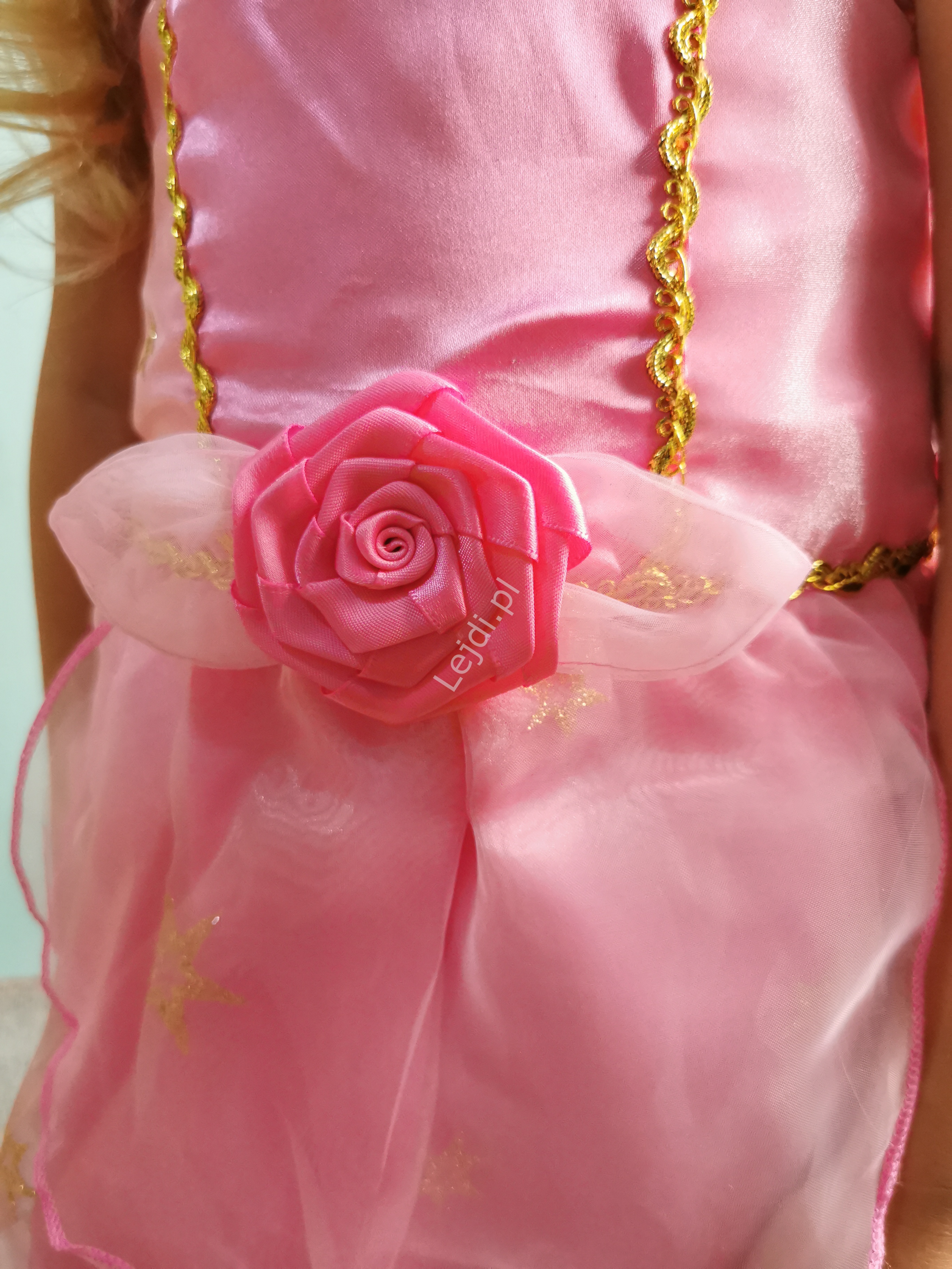 Księżniczka Aurora sukienka z bajki Disneya, przebranie na bal karnawałowy Śpiąca Królewna 384