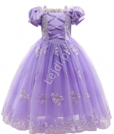 Księżniczka Disneya, dziecięca sukienka Roszpunki na bal