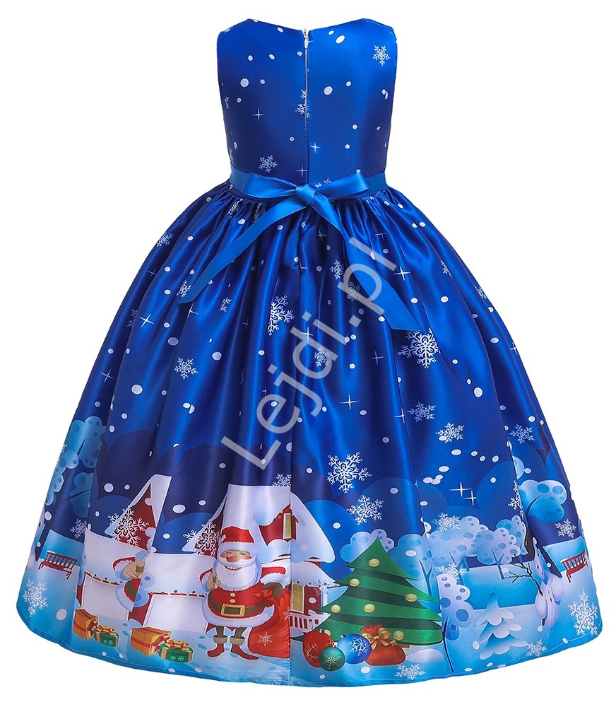 świąteczna sukienka dla dziewczynki