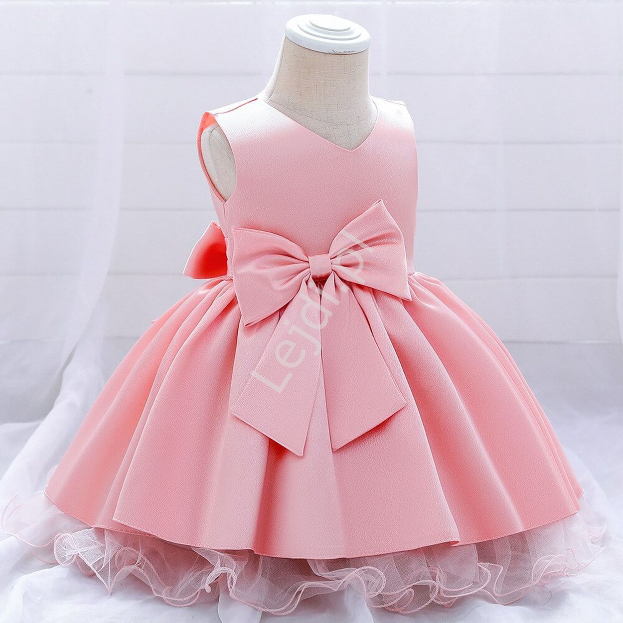 Różowa sukienka dla dziewczynki na wesele, na bal, święta