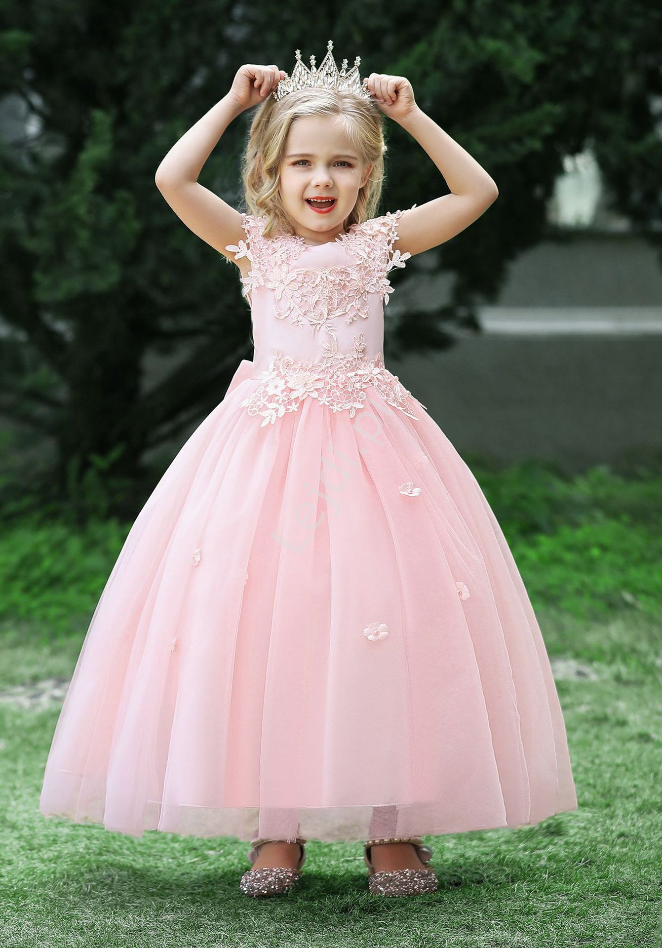 różowe sukienki dla dziewczynek