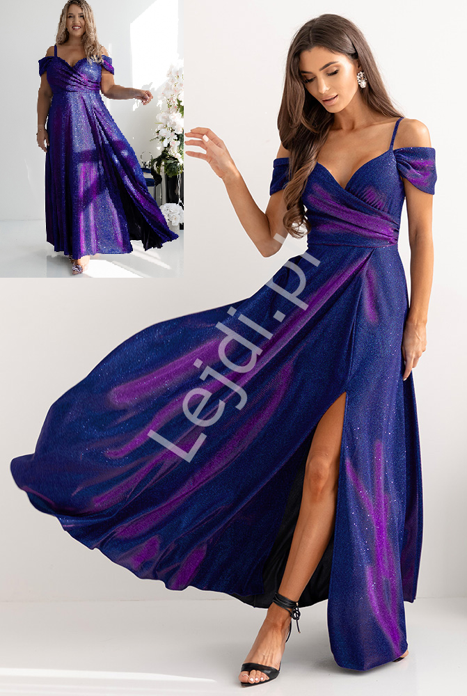 Sukienka na sylwestra, wesele kameleon 11171 Duet Walentina