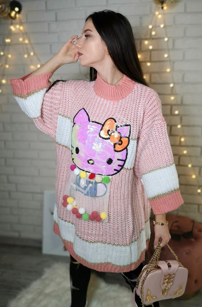 sweter z hello kitty