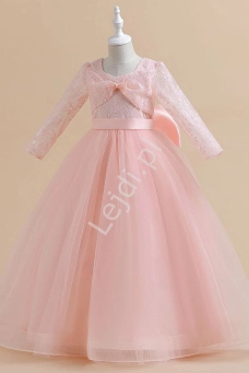 różowa sukienka tiulowa