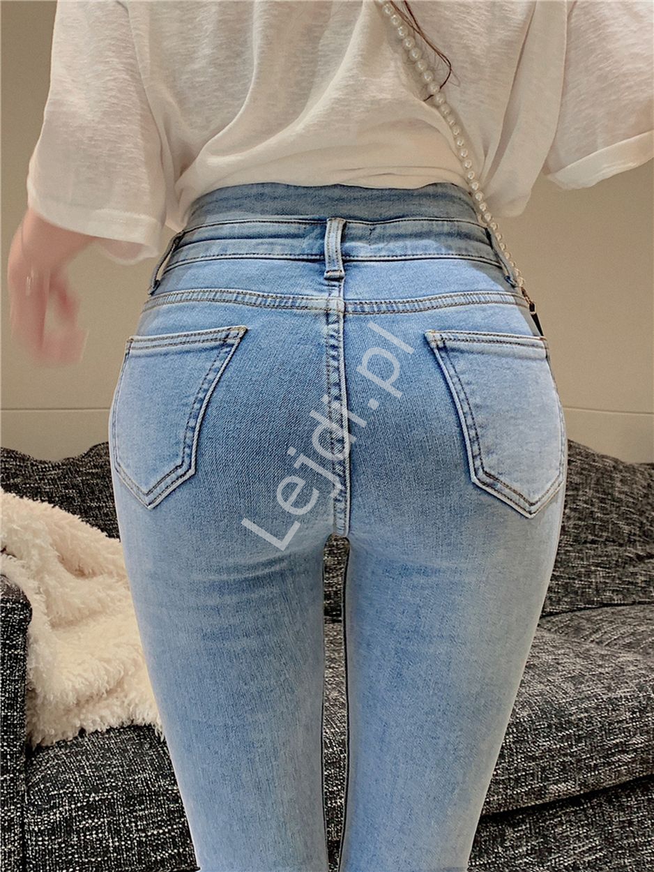 Wyszczuplające spodnie jeansowe 4907