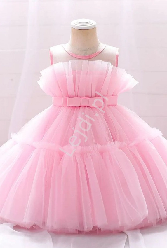 Zjawiskowa sukienka dla dziewczynki na wesele, na urodziny, na bale 2099